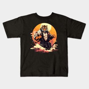 karate tiger Kids T-Shirt